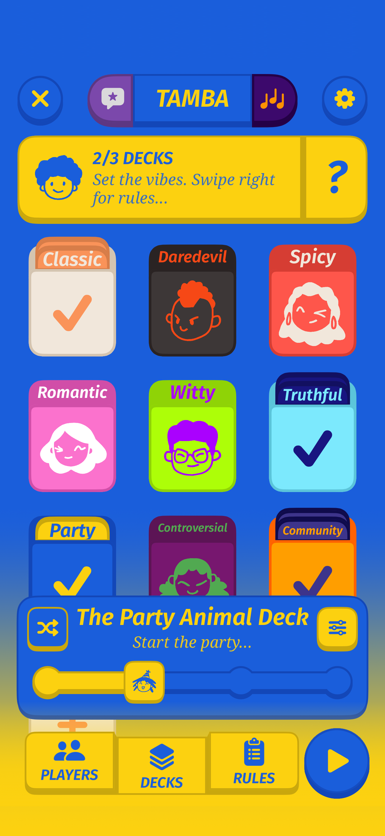 TAMBA gameplay screenshot