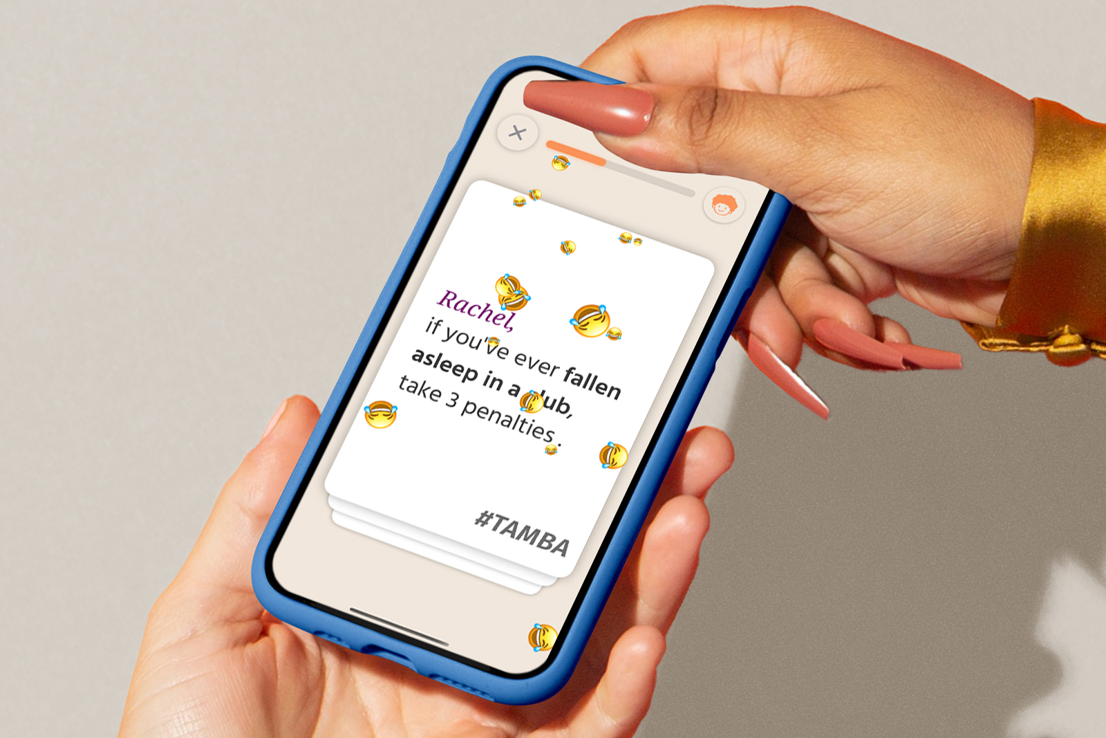 TAMBA party game banner